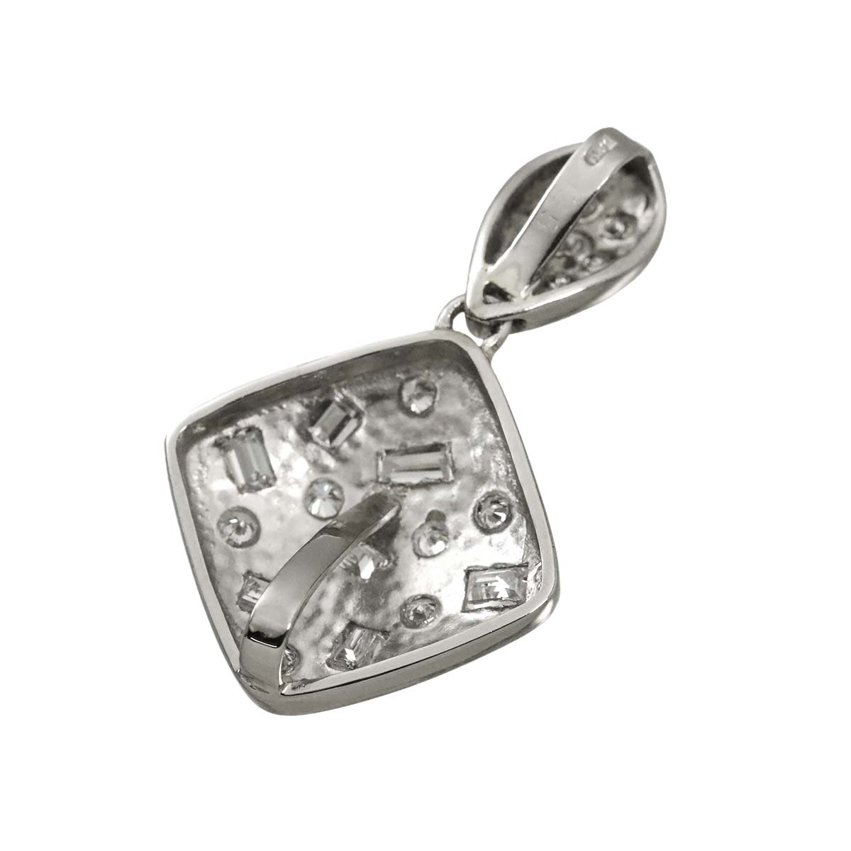 Diamond 1.25ct Pendant Top Pt Platinum