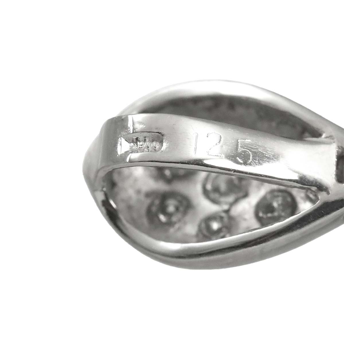 Diamond 1.25ct Pendant Top Pt Platinum
