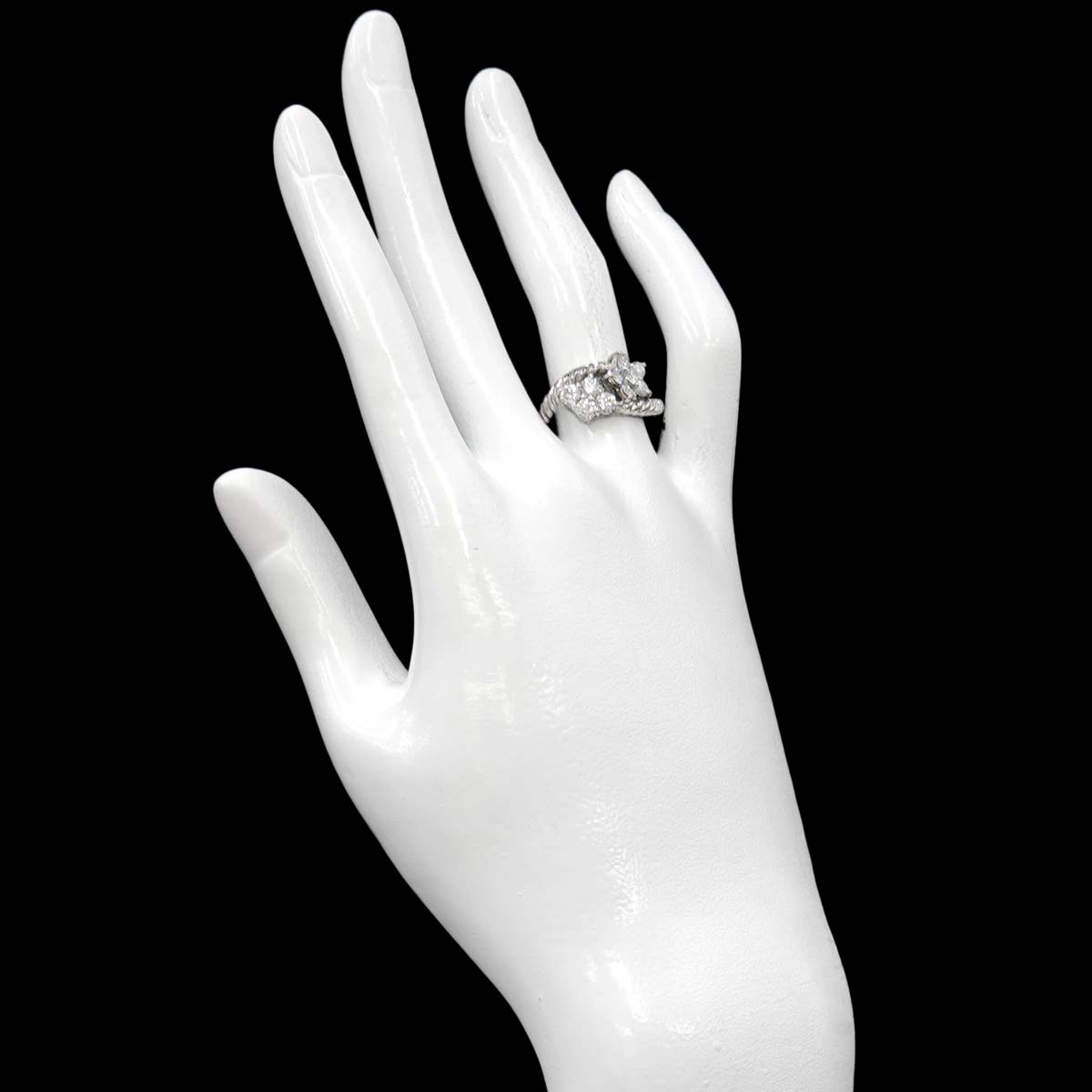Diamond 1.004ct Ring Pt Platinum size6.25-6.5(US)