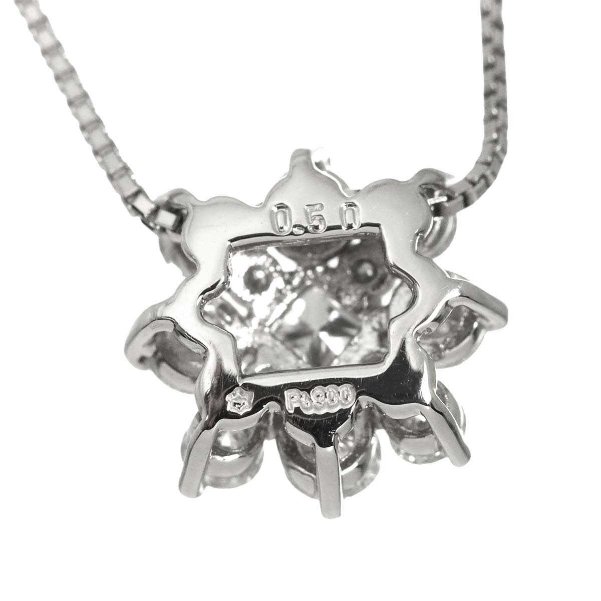 Diamond 0.50ct Necklace Pt Platinum