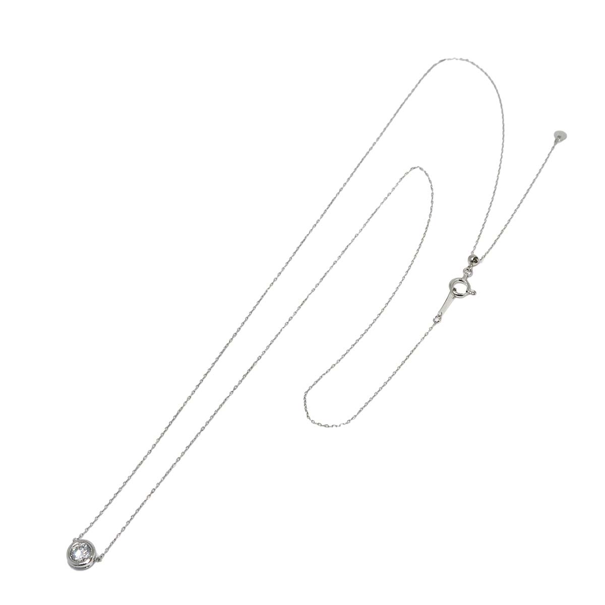 Diamond 0.30ct Necklace Pt Platinum