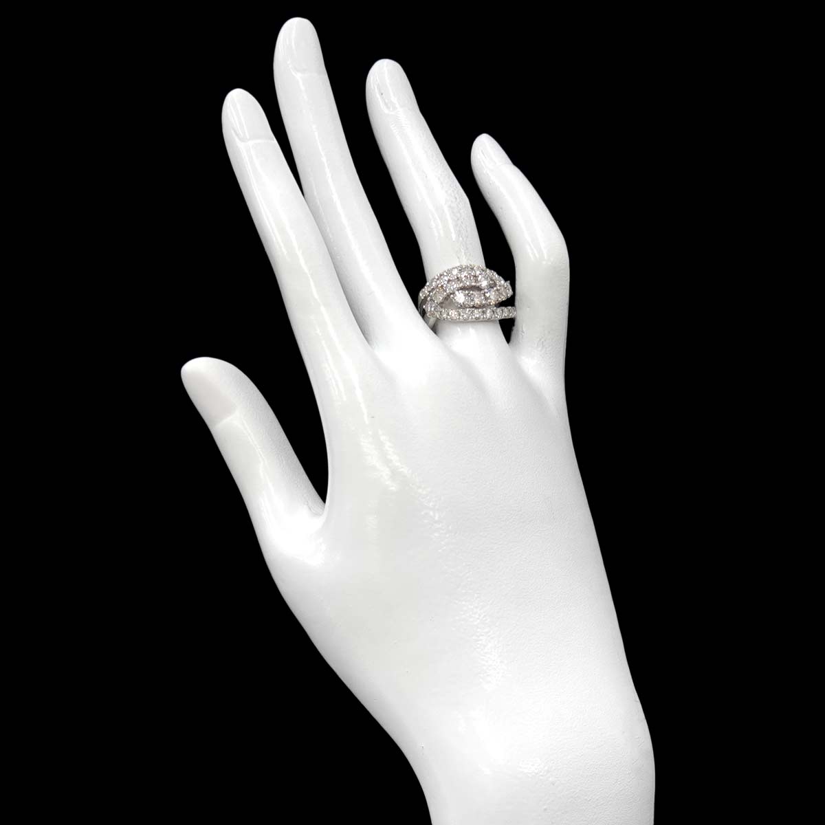 Diamond 2.00ct Ring Pt Platinum size6.25-6.5(US)