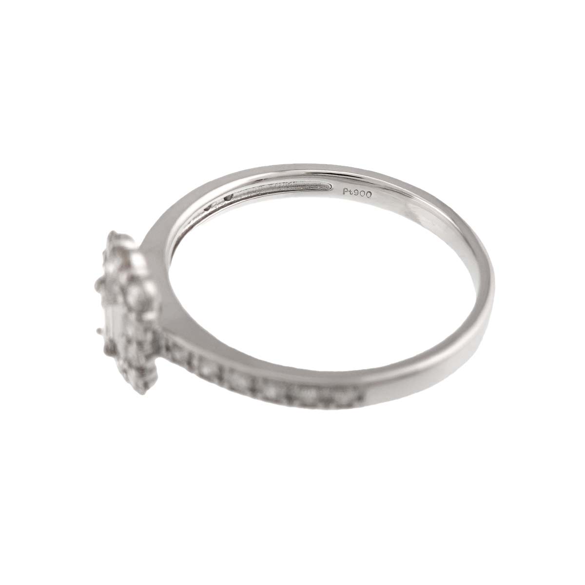 Diamond 0.50ct Ring Pt Platinum size7.25(US)