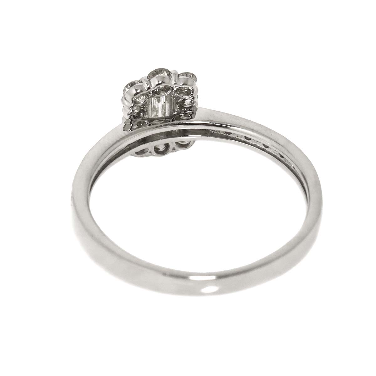 Diamond 0.50ct Ring Pt Platinum size7.25(US)