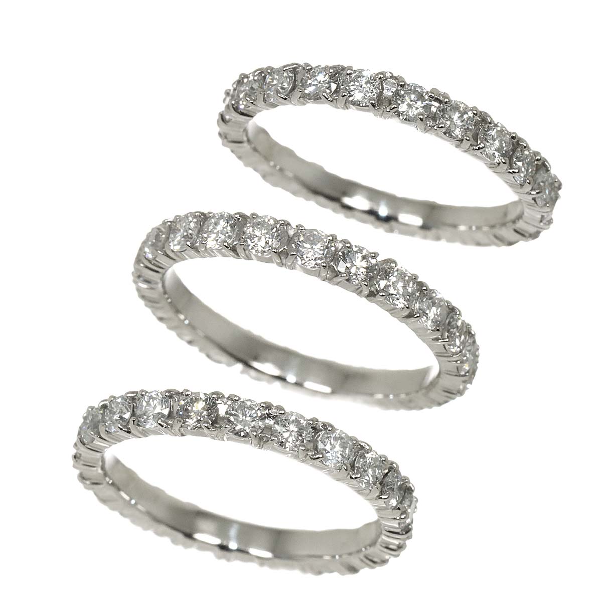 Diamond 3.00ct Ring Pt Platinum size4.75-5(US)