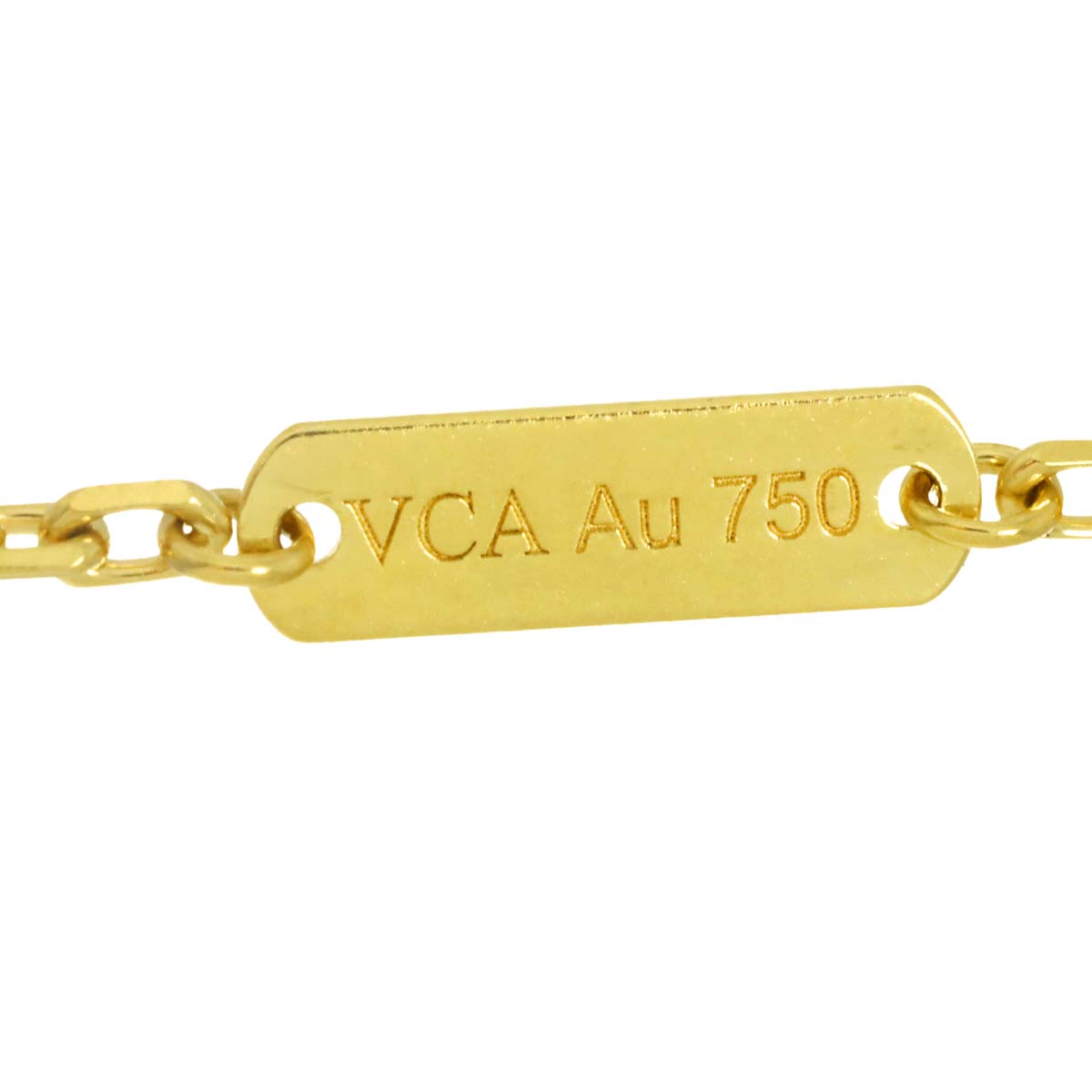 Magic Alhambra MOP Necklace 18K YG 750