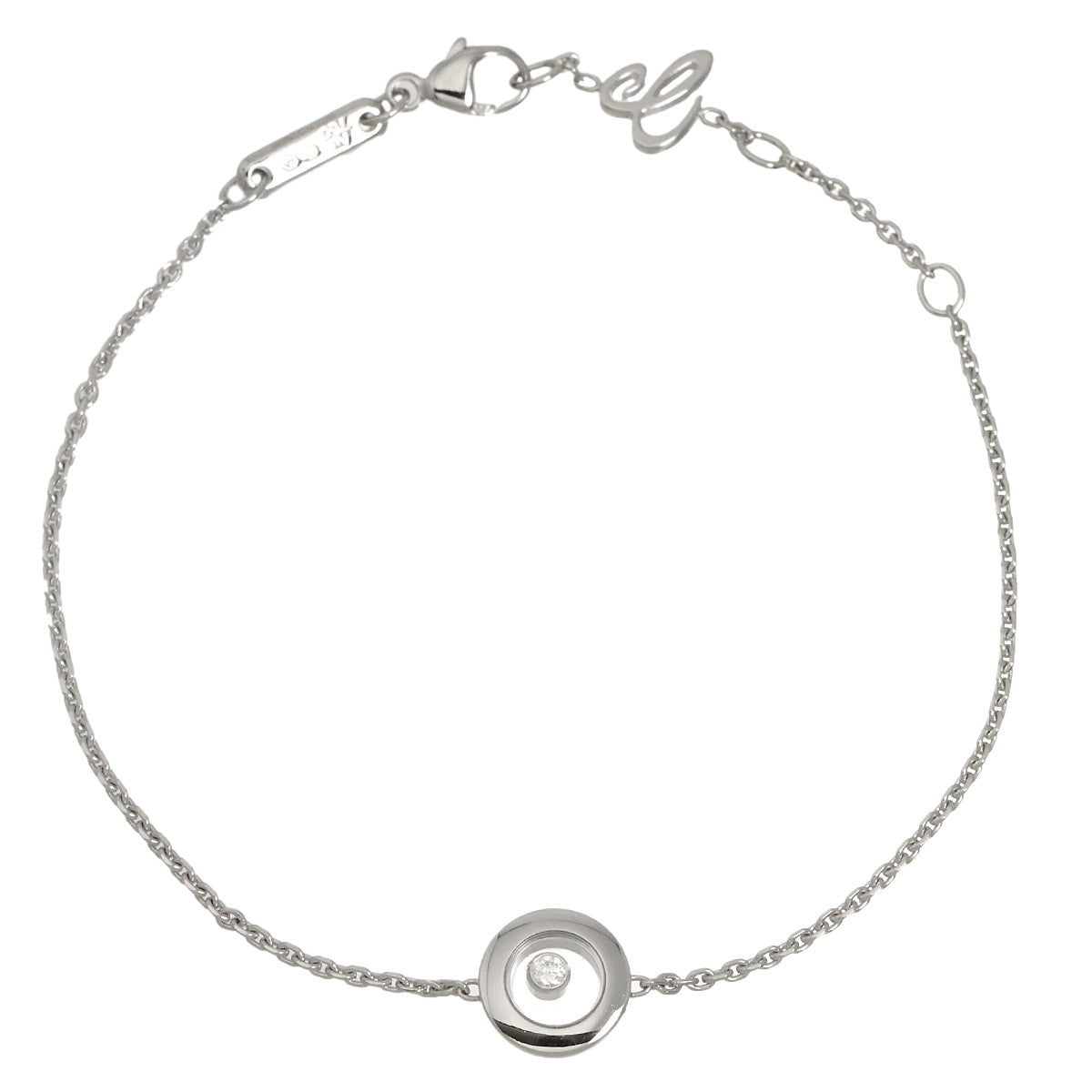 Happy Diamond Bracelet 18K WG 750