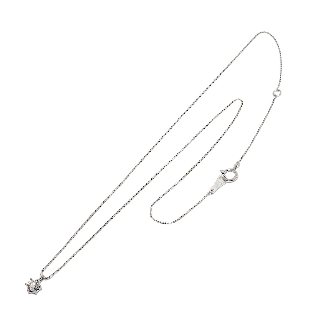 Diamond 0.31ct Necklace Platinum