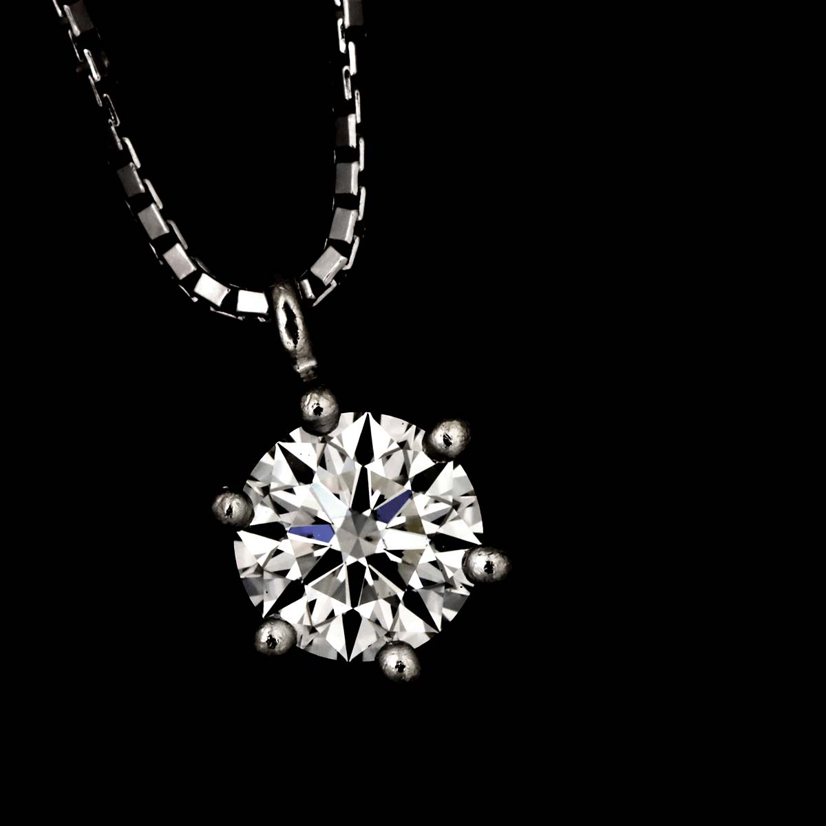 Diamond 0.31ct Necklace Platinum