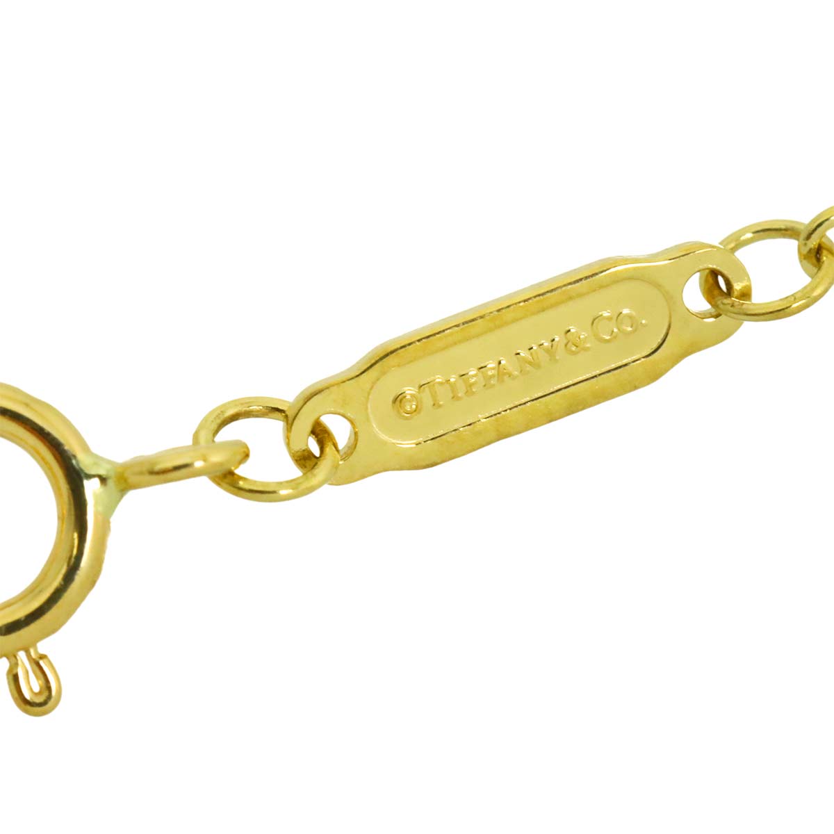 Knot Diamond 0.25ct Necklace 18K Yellow Gold 750