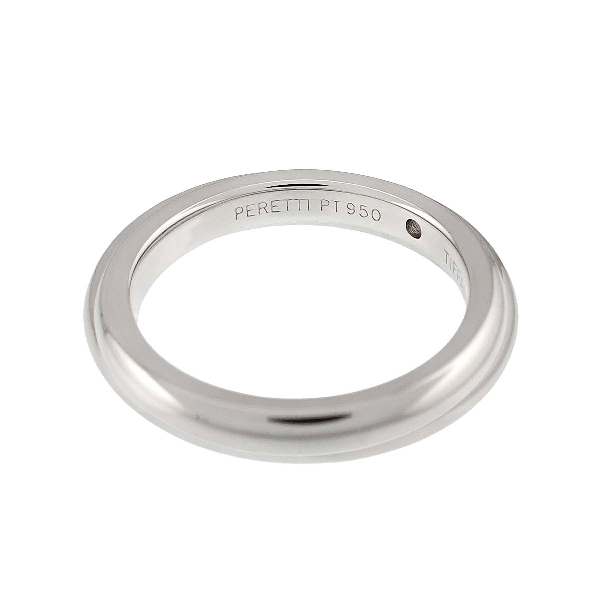 Stacking Band Ring Diamond 1P Platinum Size4.5(US)