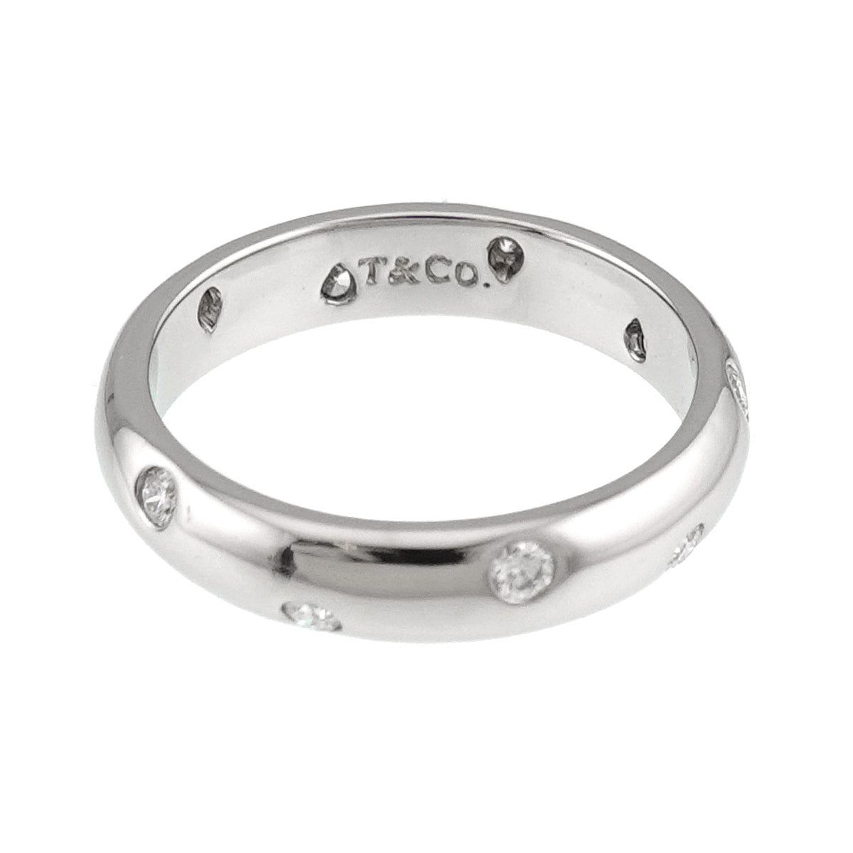 Dots Diamond Ring Platinum Size6-6.25(US)