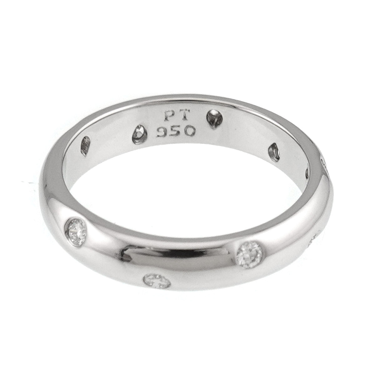 Dots Diamond Ring Platinum Size6-6.25(US)