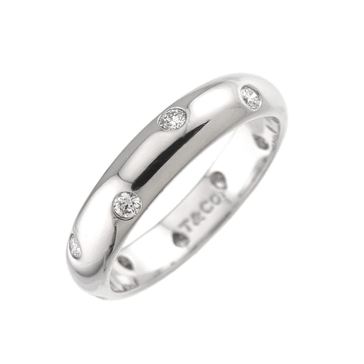 Dots Diamond Ring Platinum Size6-6.25(US)