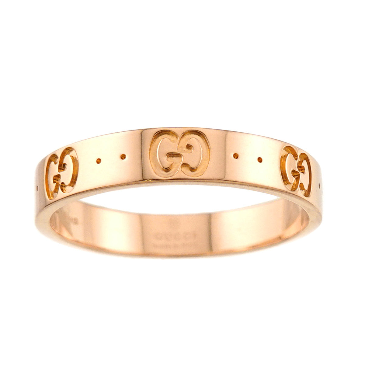 Icon Ring 18K PG Pink Gold 750 Size21 9-9.5(US)