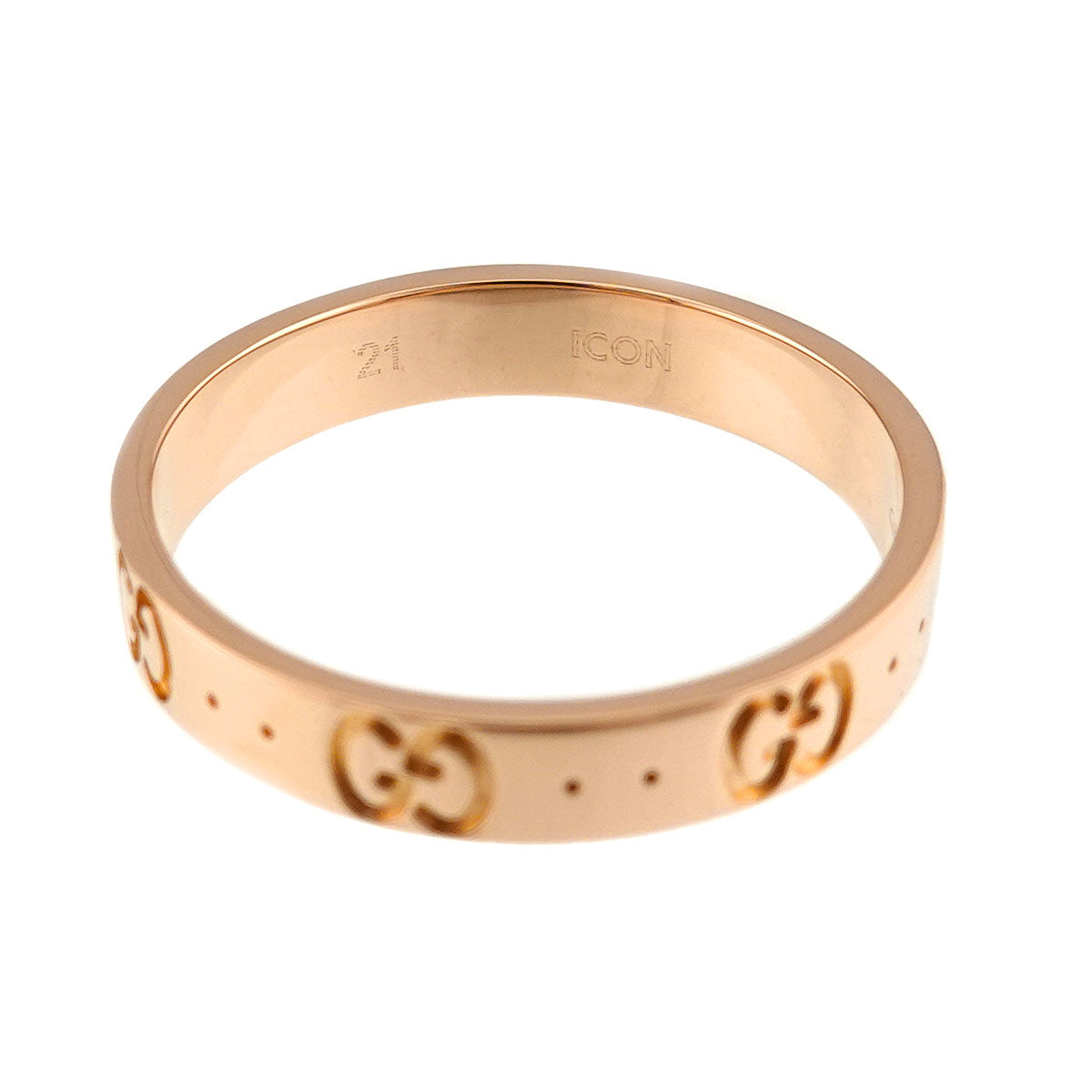 Icon Ring 18K PG Pink Gold 750 Size21 9-9.5(US)