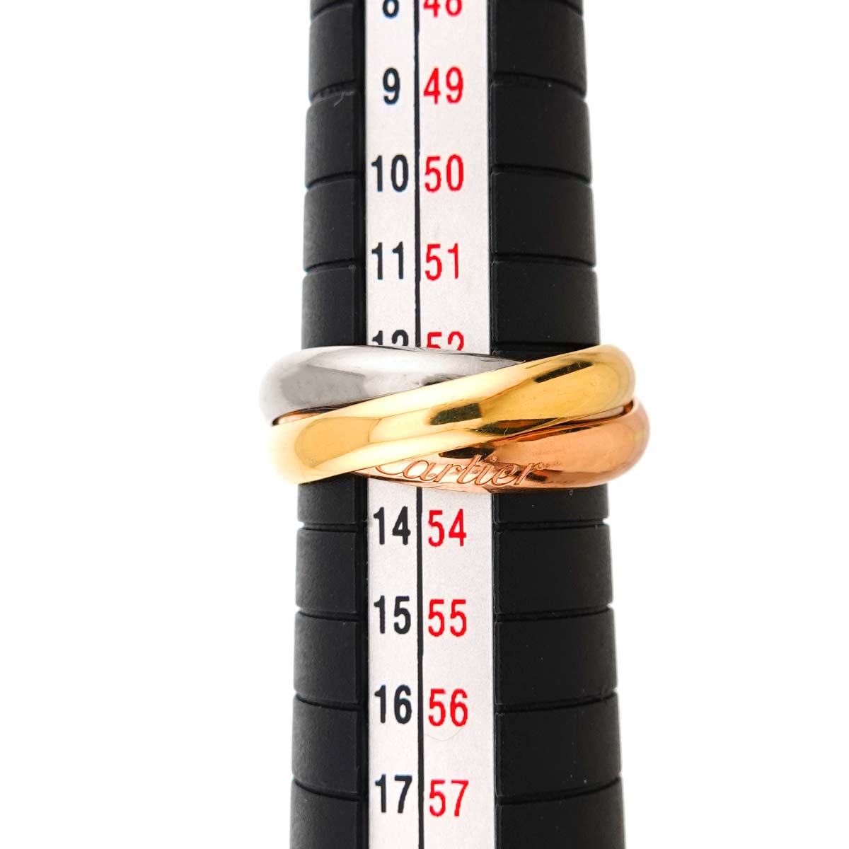 Trinity MM Ring 18K YG WG PG 750 Size53 6-6.25(US)