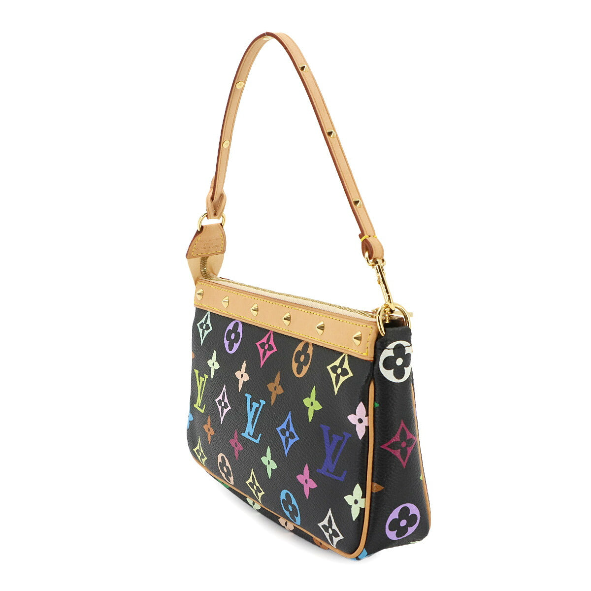 Monogram Multicolor Pochette Accessoires Noir M92648