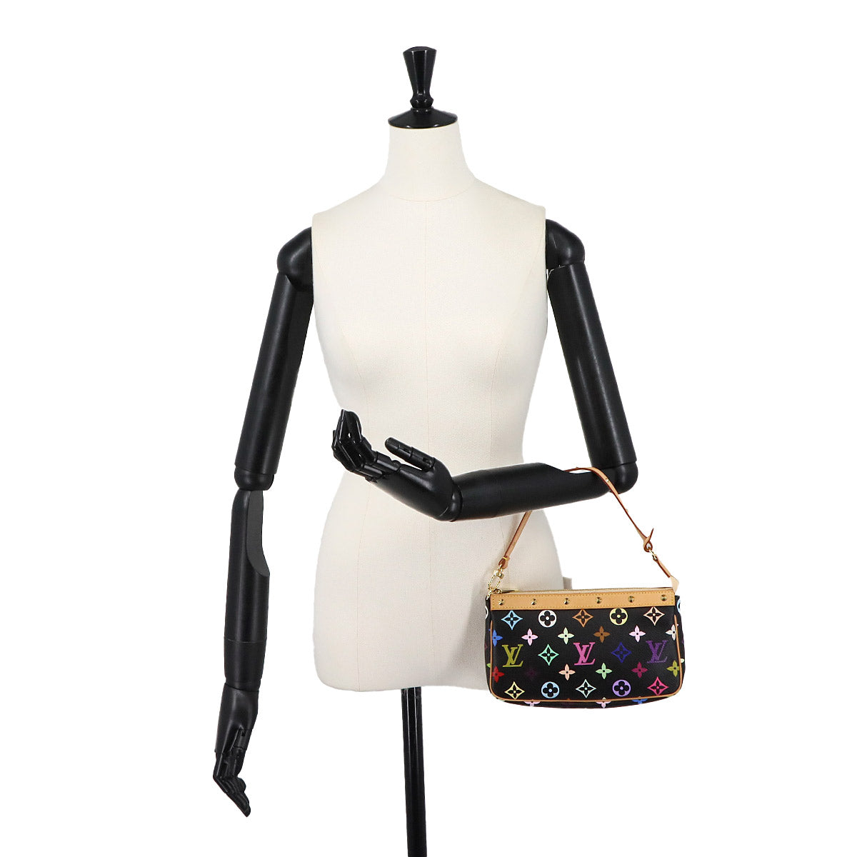 Monogram Multicolor Pochette Accessoires Noir M92648