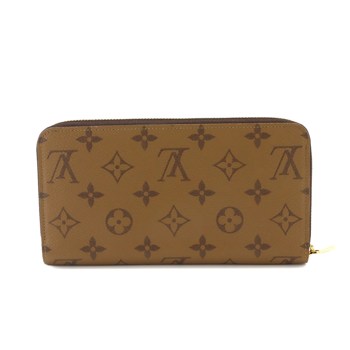 Monogram Reverse Zippy Wallet Brown M82444 Purse