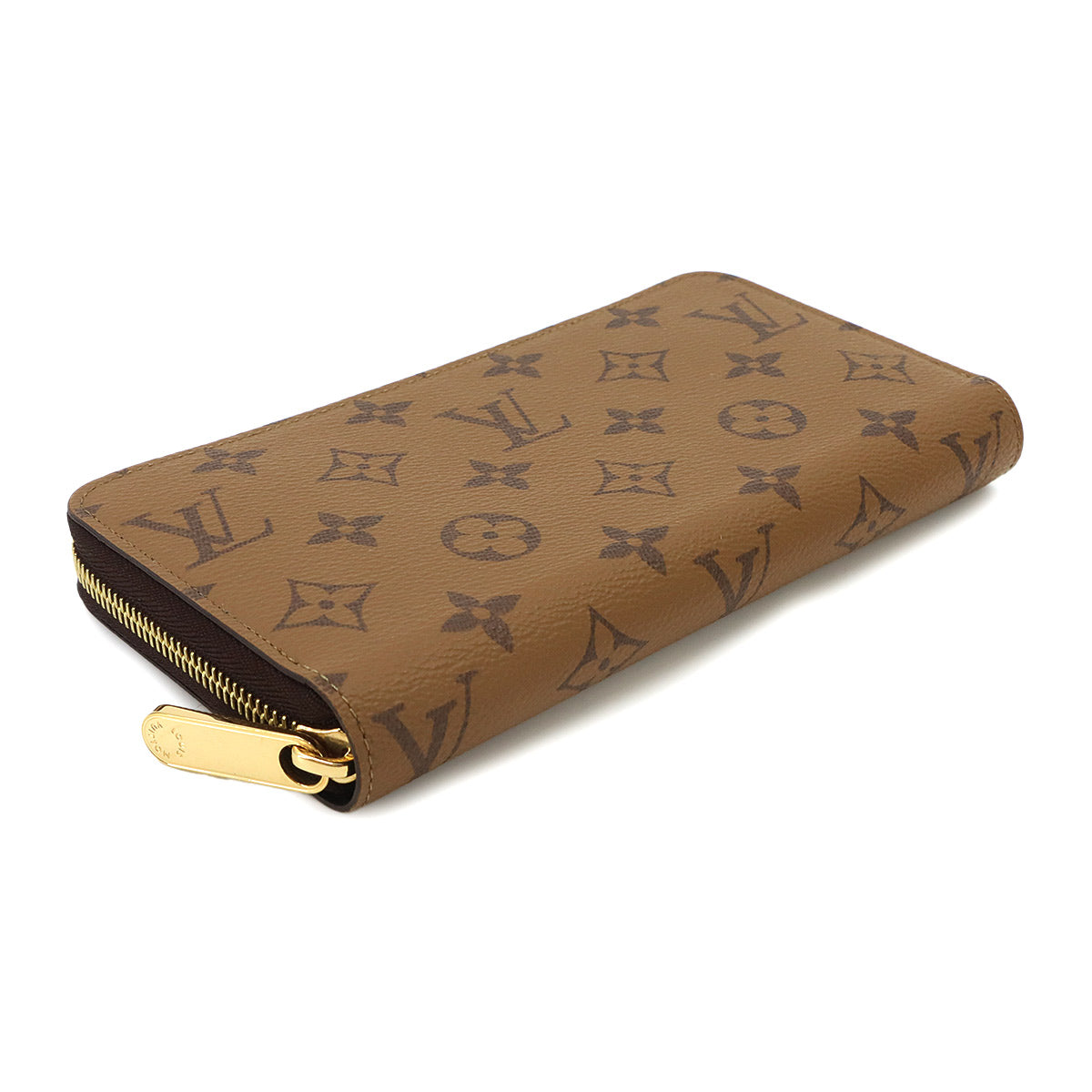 Monogram Reverse Zippy Wallet Brown M82444 Purse