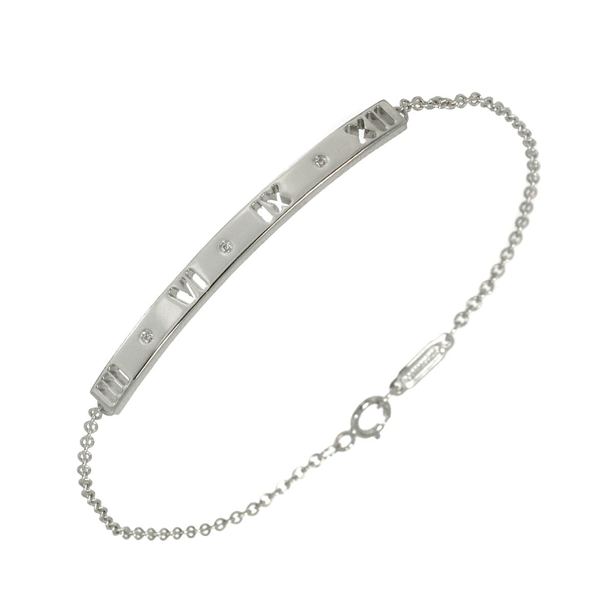 Atlas Diamond Bracelet 18K White Gold 750