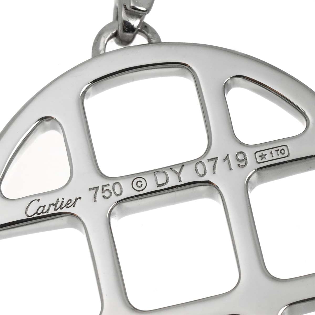 Pendant Top Charm 18K White Gold 750