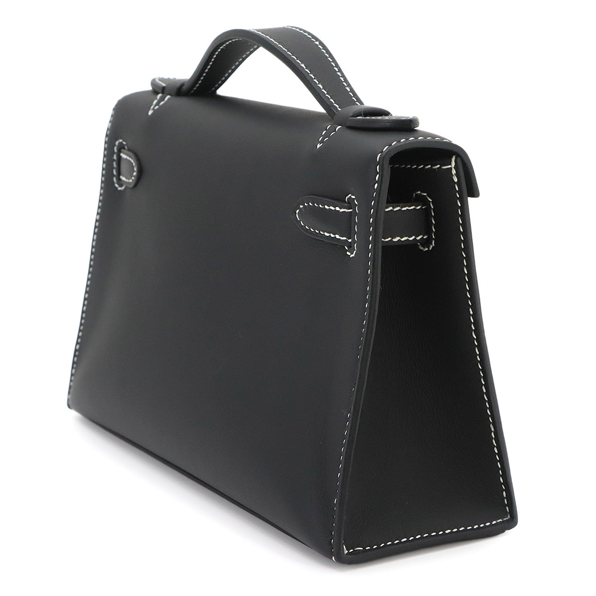 Pochette Kelly Personal SPO Veau Swift Black Hand Bag
