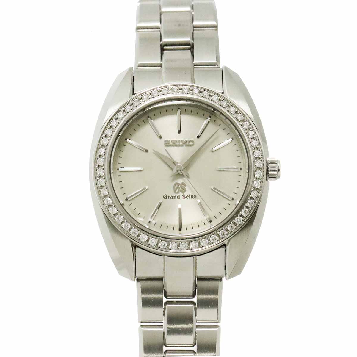 Grand Seiko STGF063 Quarts Bezel Diamond Ladies Watch