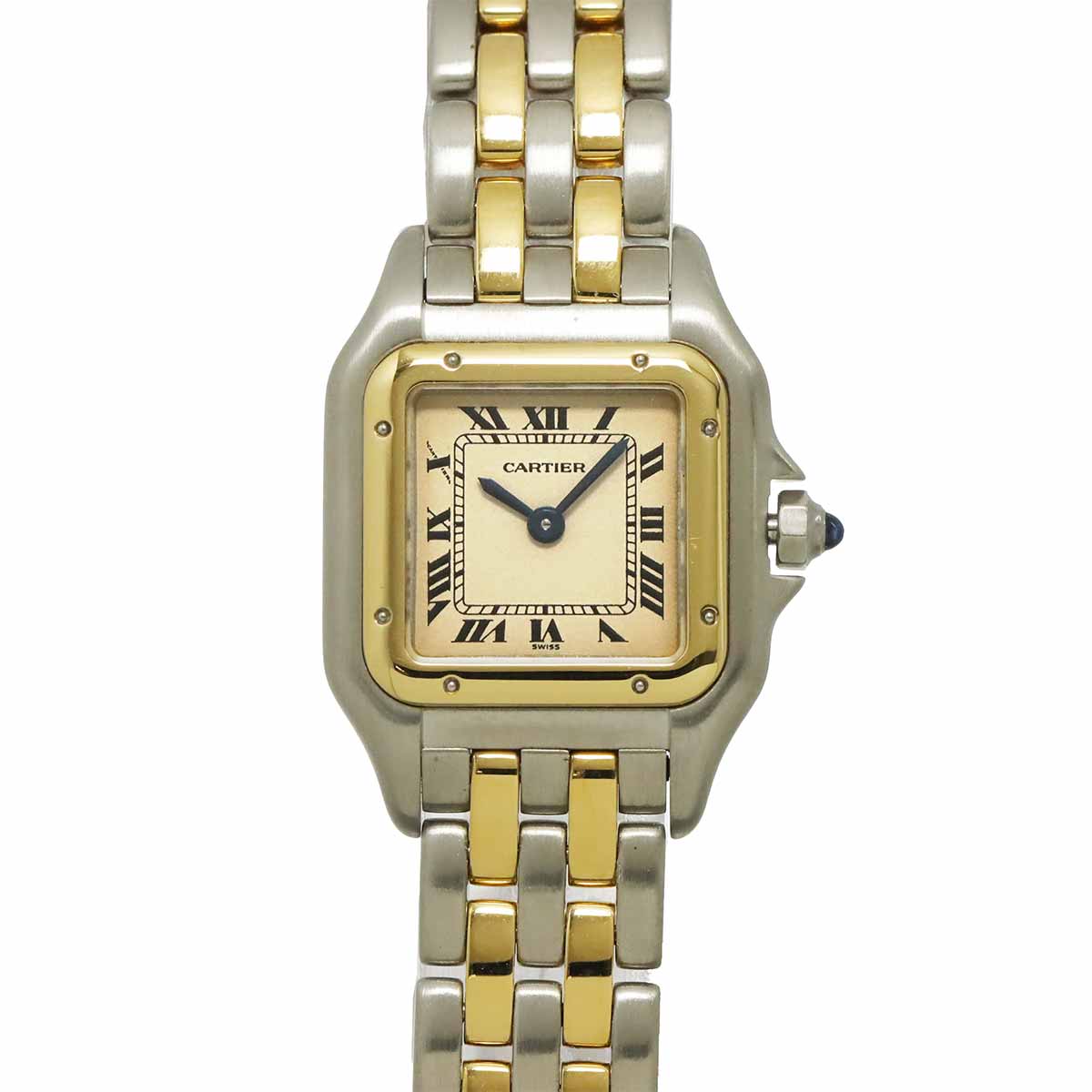 Panthere Two Row SM 84083242 Quartz Cream Dial YG
