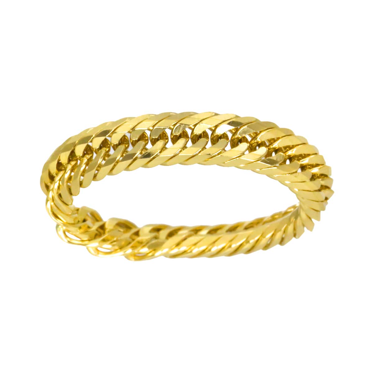 Kihei Ring 18K YG Yellow Gold 750 6.5-6.75(US)