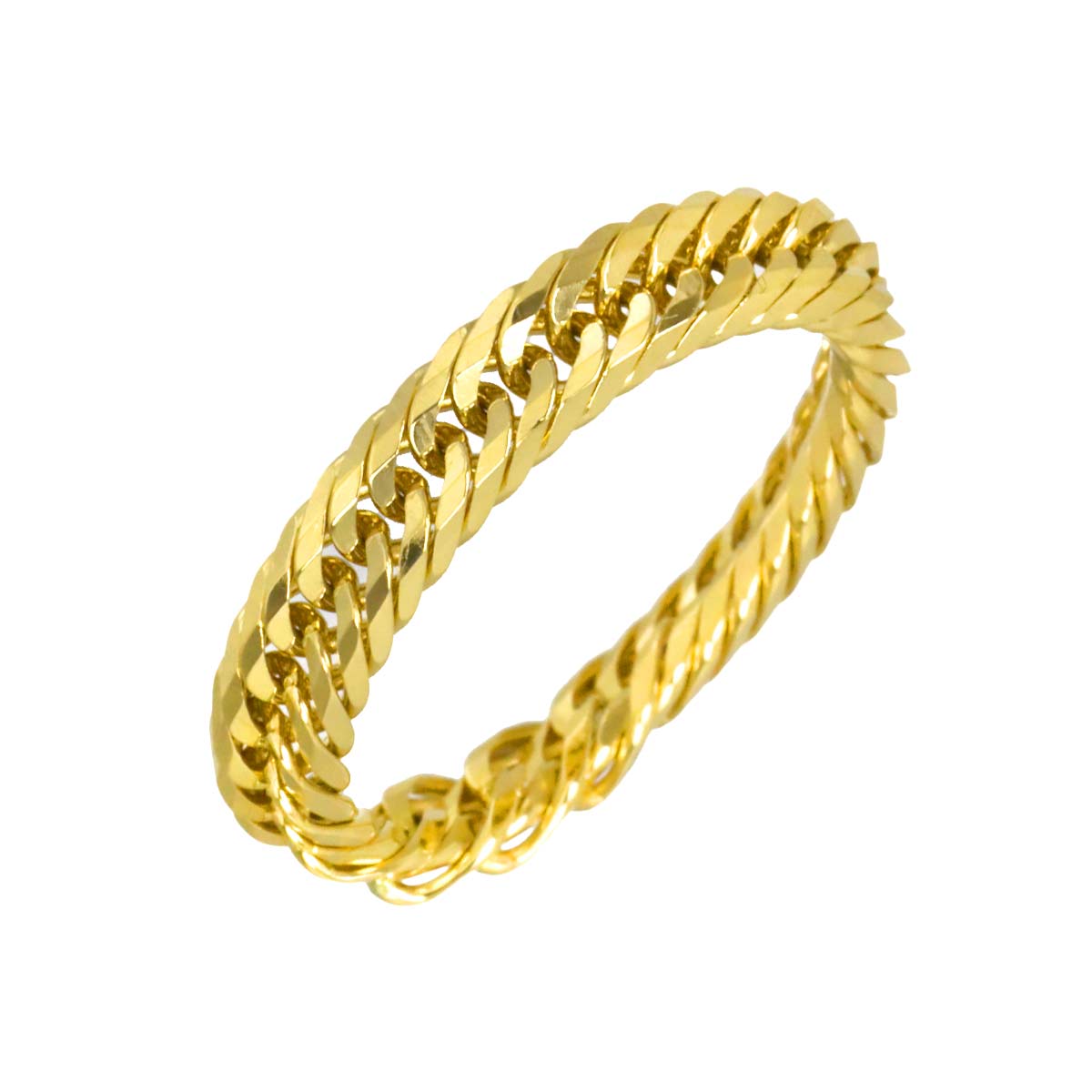 Kihei Ring 18K YG Yellow Gold 750 6.5-6.75(US)