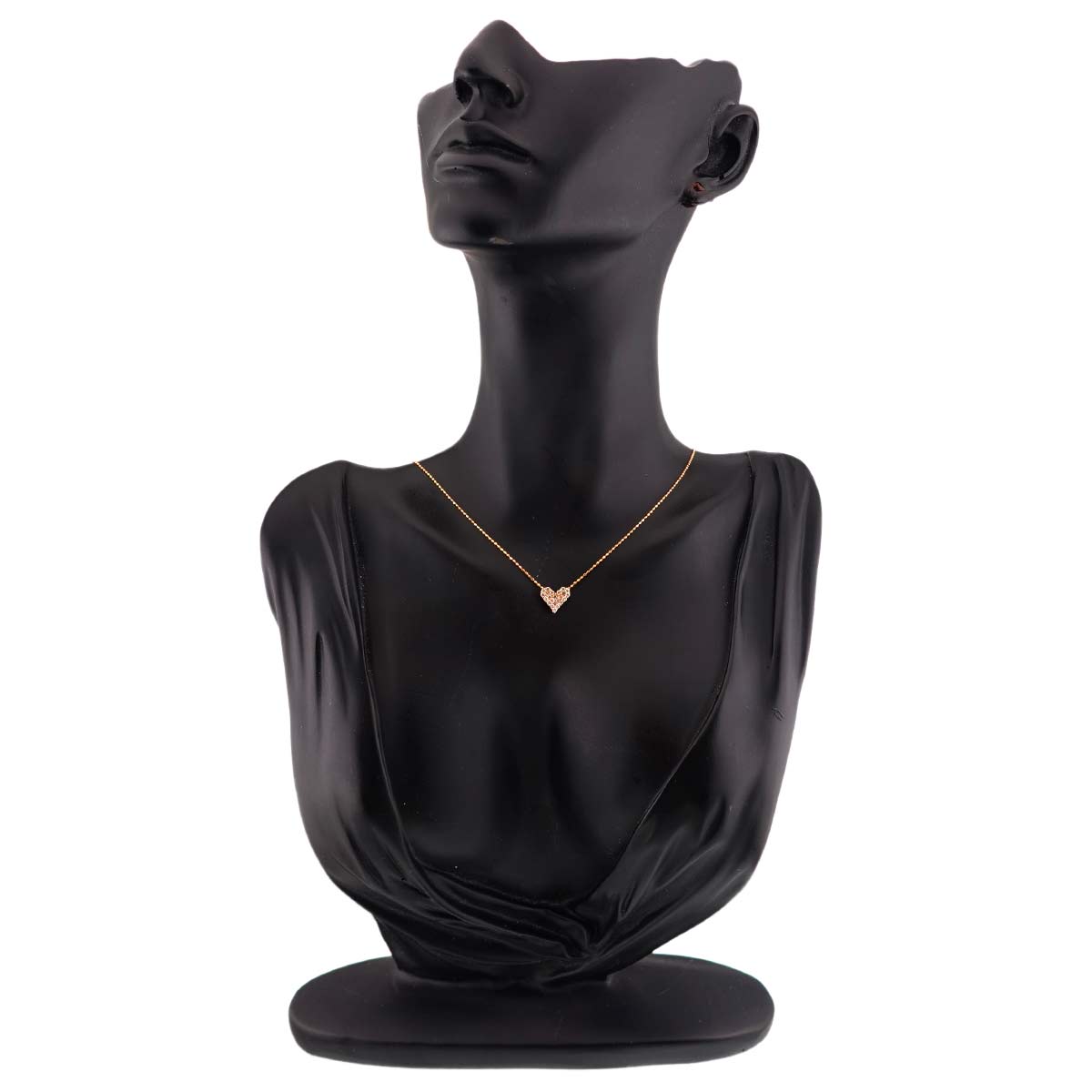Diamond 0.26ct Necklace 18K Pink Gold 750