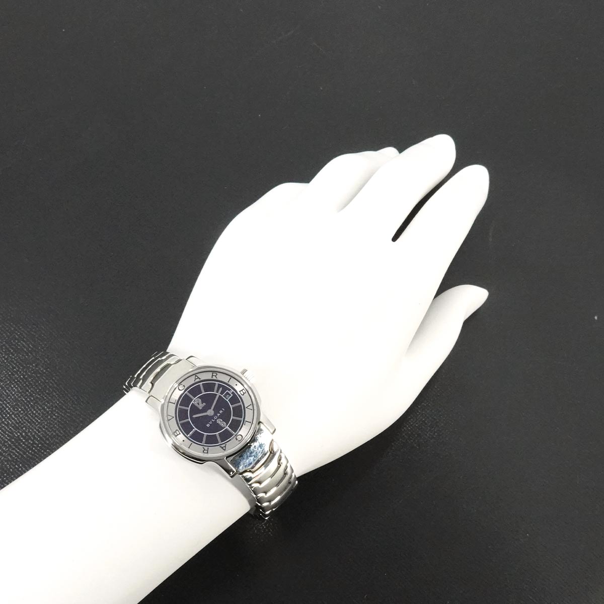 Solo tempo ST29S Date Quartz Black Dial Ladies Watch