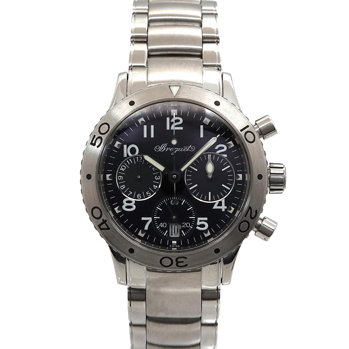 Type XX Trans atlantic 4820 Date Automatic Black Dial Ladies