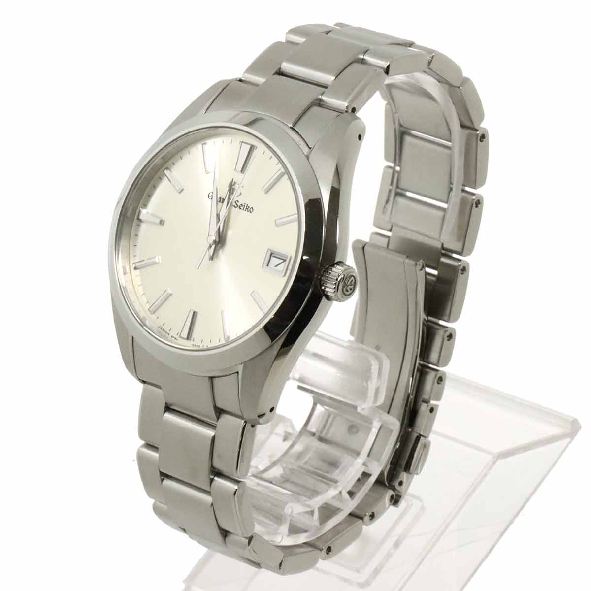 SBGV221 Date Quartz Silver Dial Mens Watch