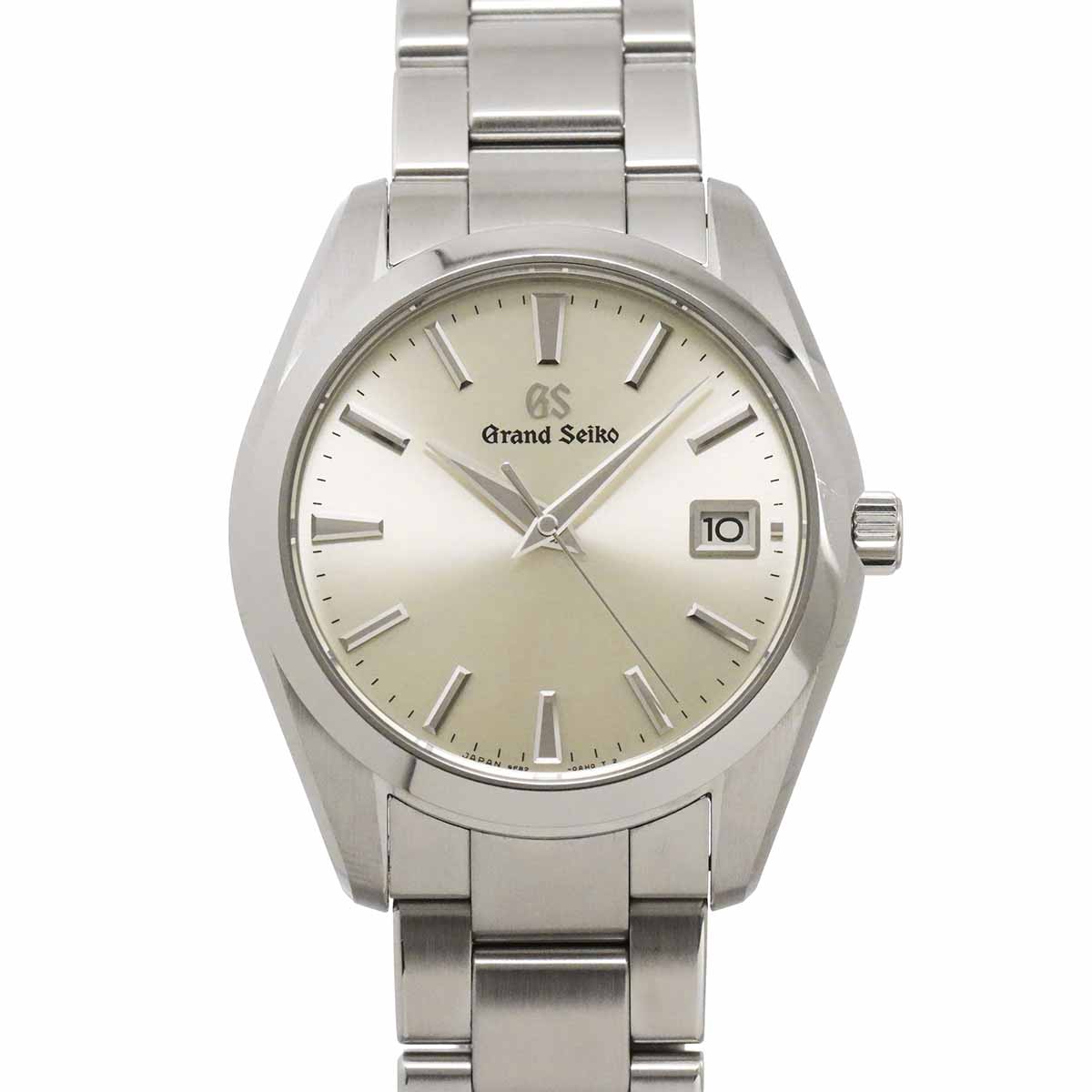 SBGV221 Date Quartz Silver Dial Mens Watch