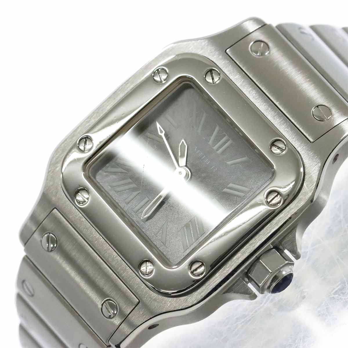 Santos Galbee SM W20066D6 Automatic Gray Dial Ladies Watch