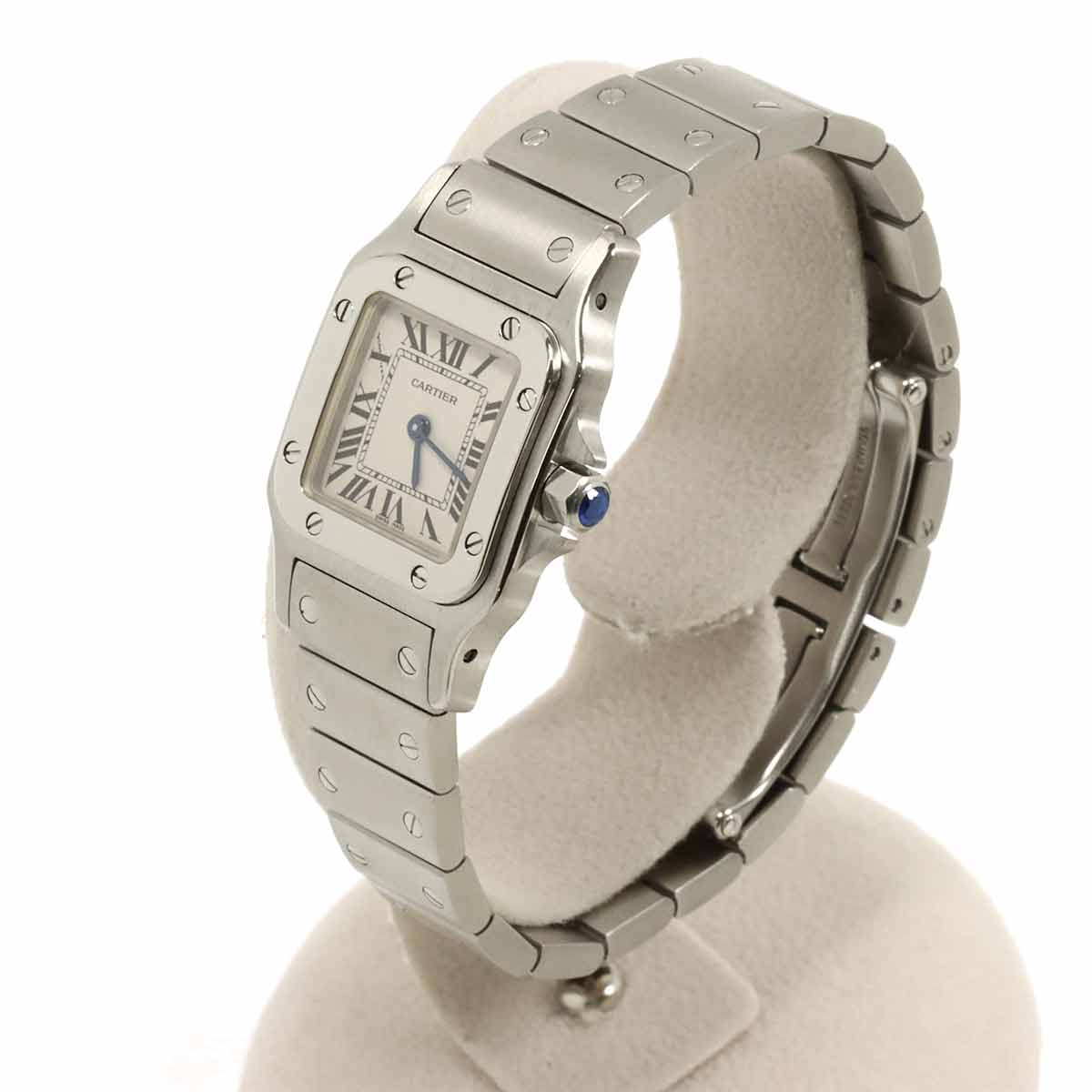 Santos Galbee SM W20056D6 Cream Dial Quartz Ladies Watch