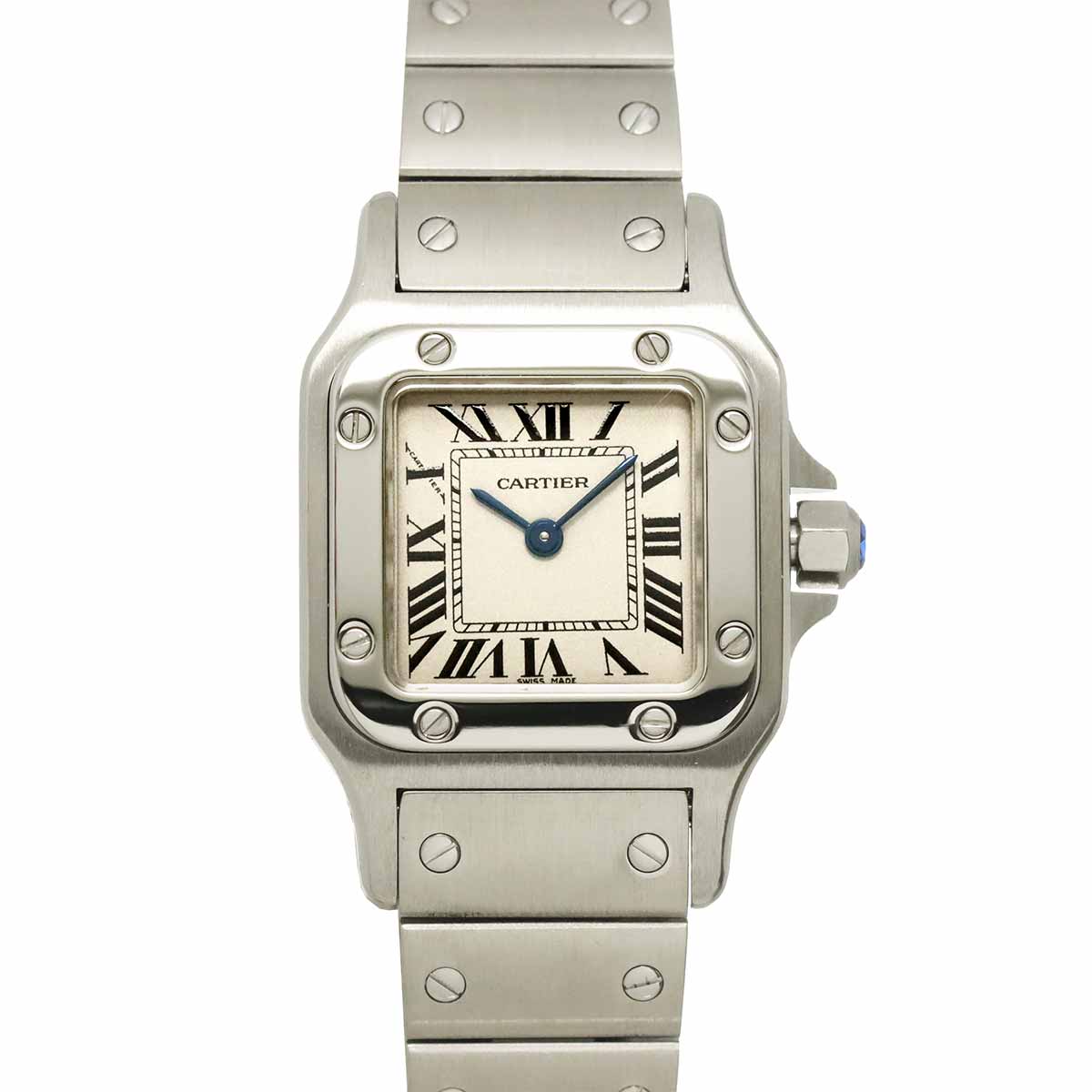 Santos Galbee SM W20056D6 Cream Dial Quartz Ladies Watch
