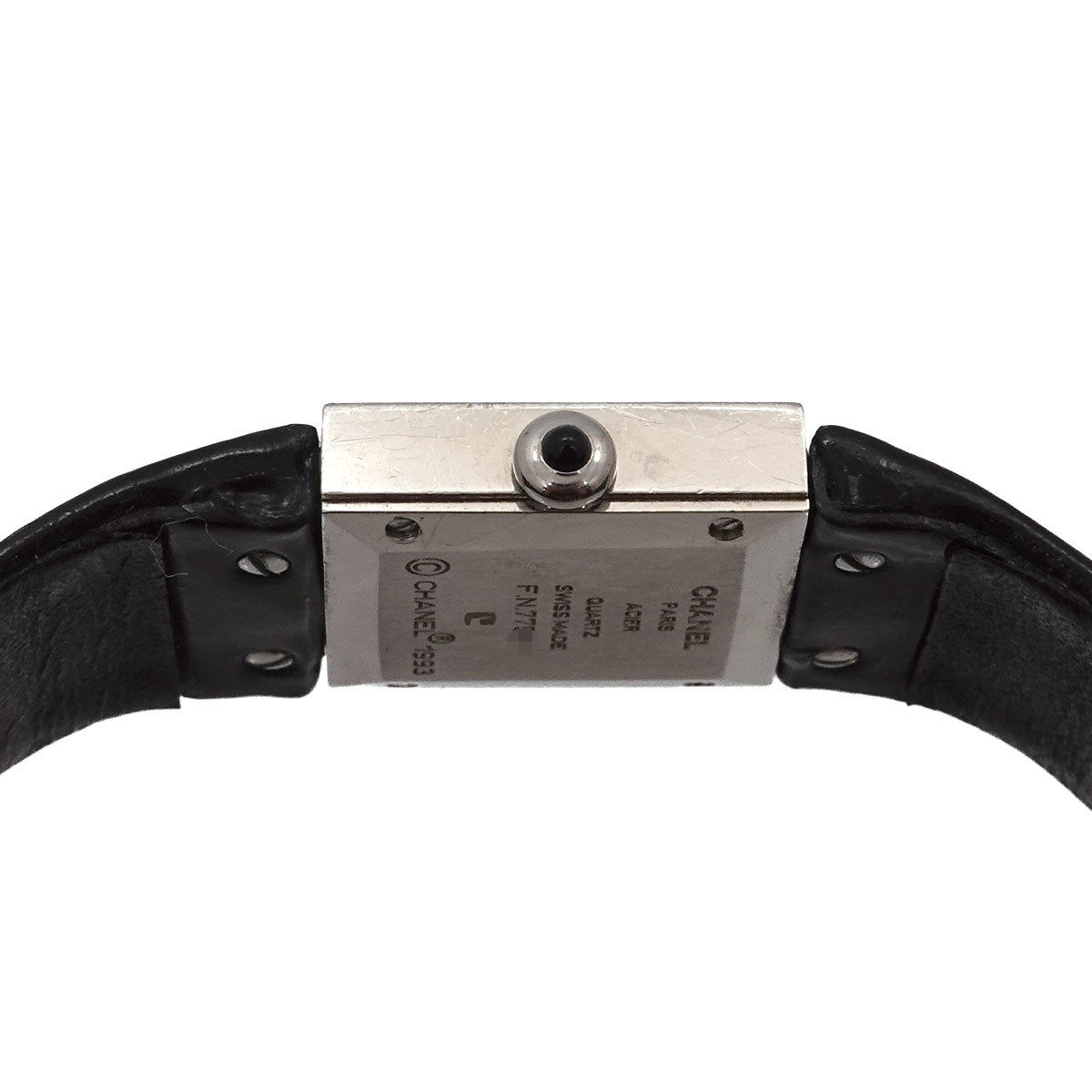 Matelasse H0116 Quartz Black Dial Ladies Vintage Watch
