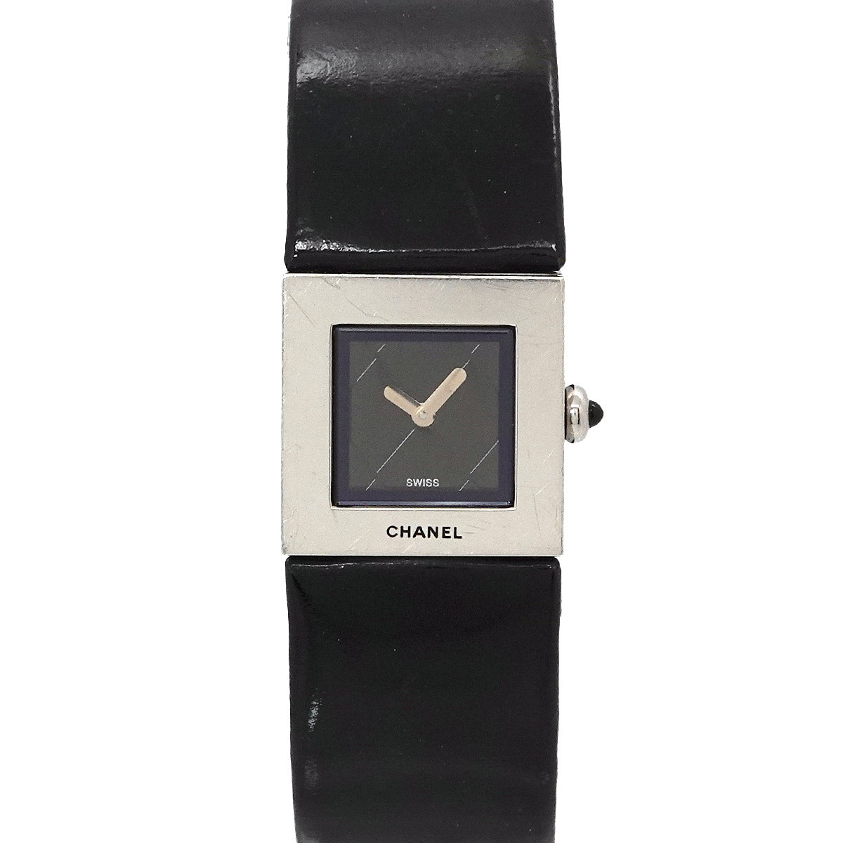 Matelasse H0116 Quartz Black Dial Ladies Vintage Watch