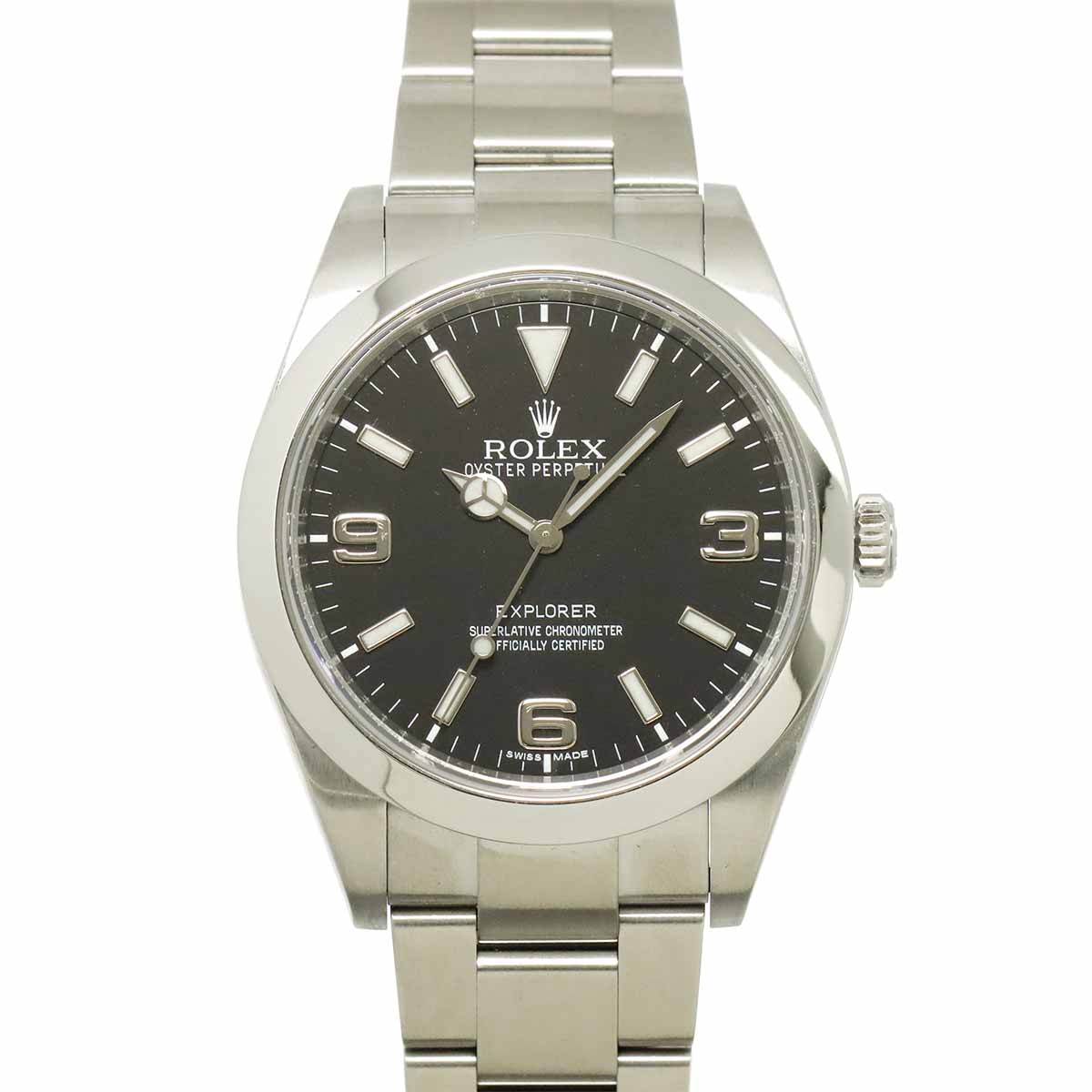 Explorer I 214270 Serial Random Automatic Black Dial Mens