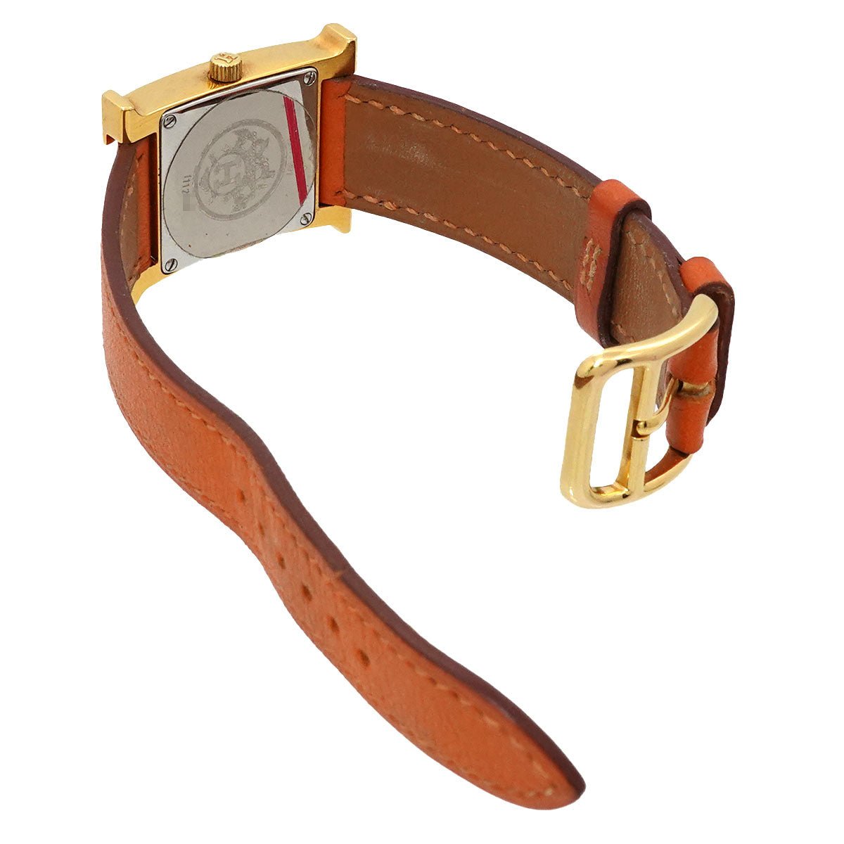 H Watch HH1.201 Quartz Orange Dial Ladies Watch