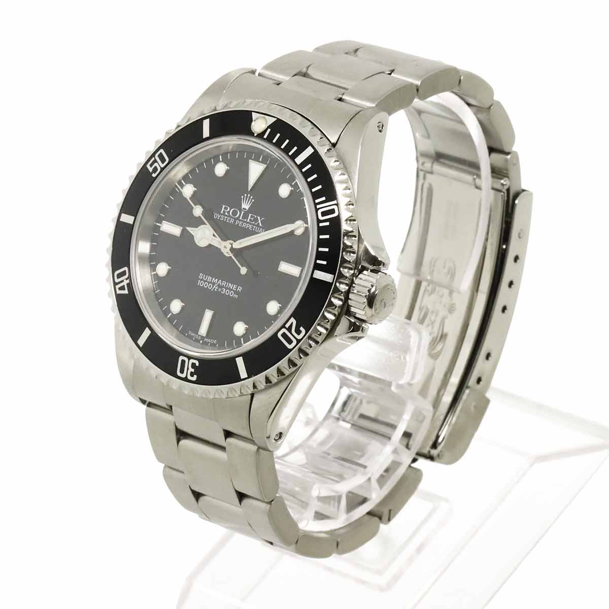 Submariner No Date 14060M Serial K Black Dial Mens Watch