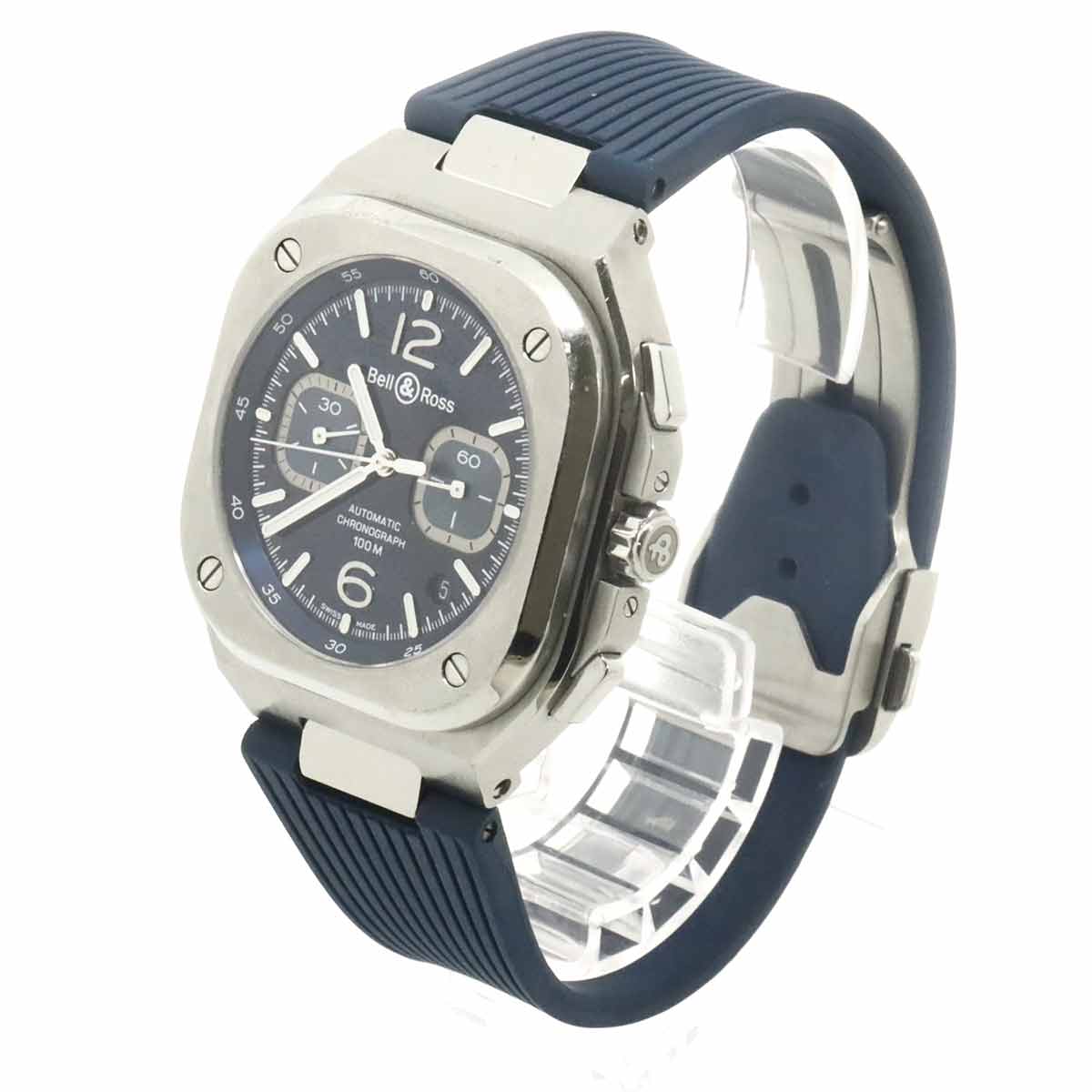BR05 CHRONO BLUE STEEL BR05C-BU-ST Automatic Date