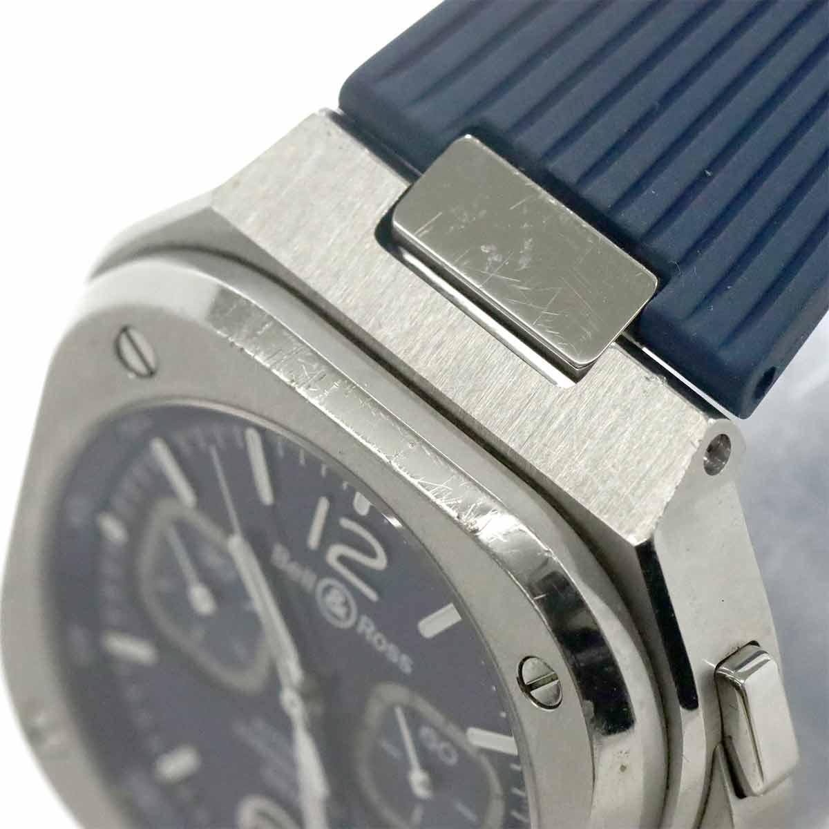 BR05 CHRONO BLUE STEEL BR05C-BU-ST Automatic Date
