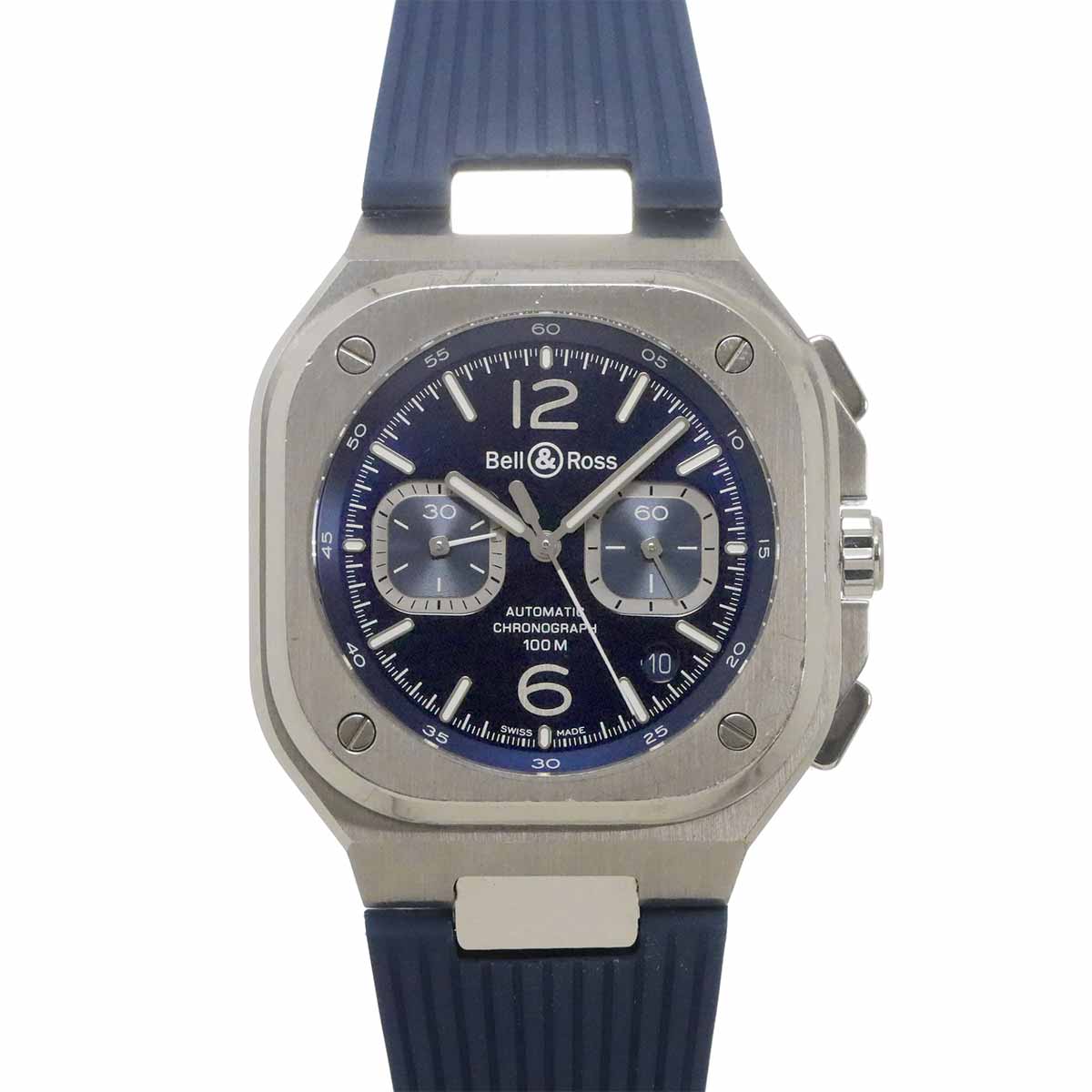 BR05 CHRONO BLUE STEEL BR05C-BU-ST Automatic Date