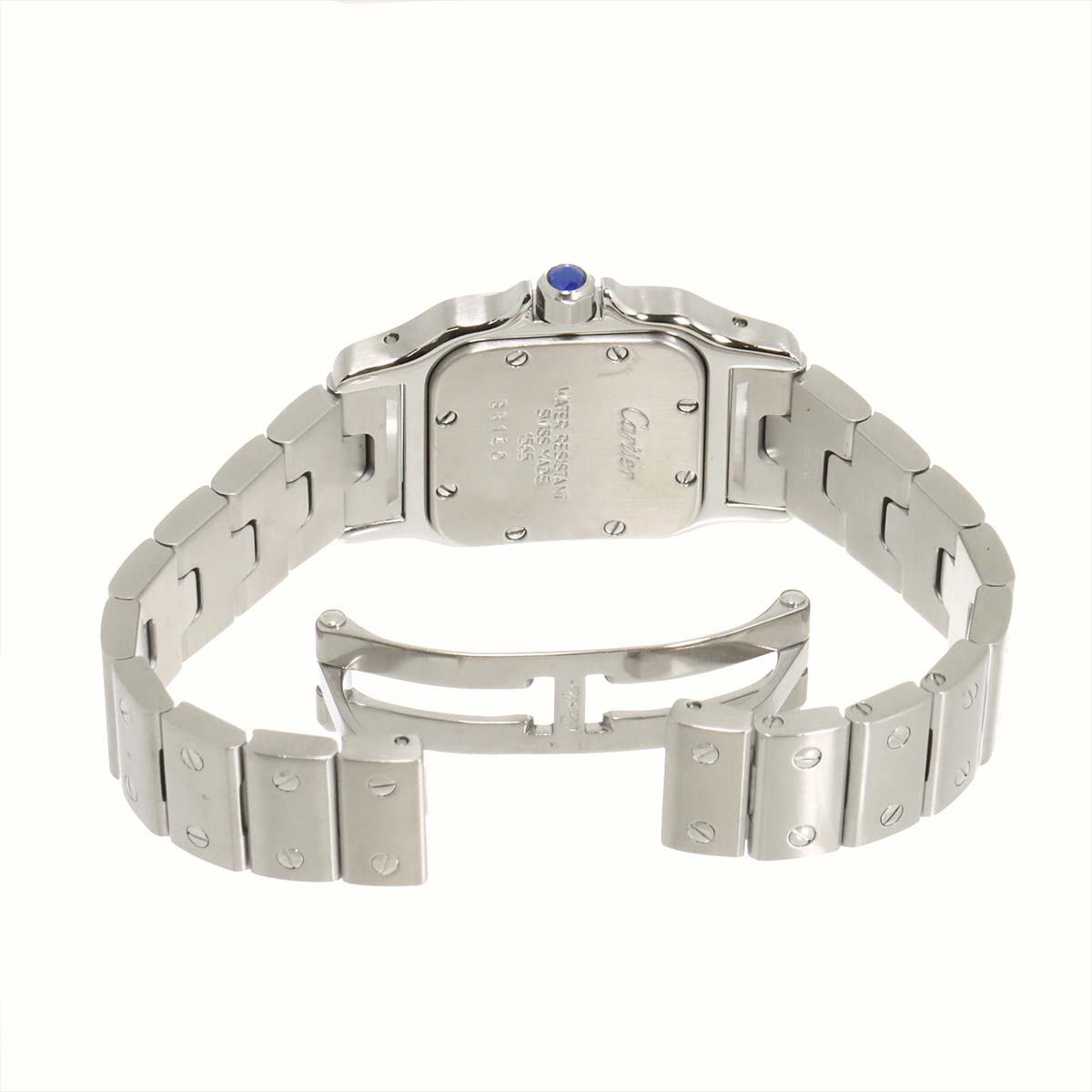 Santos Galbee SM W20017D6 Quartz Cream Dial Ladies Watch