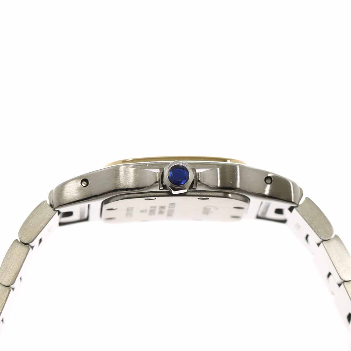 Santos Galbee W20012C4 750 YG Cream Dial Ladies Watch